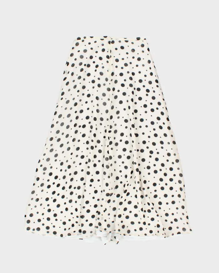 Vintage 90s Jax Polka Dot Skirt - XS sold by Rokit product image thumbnail 2