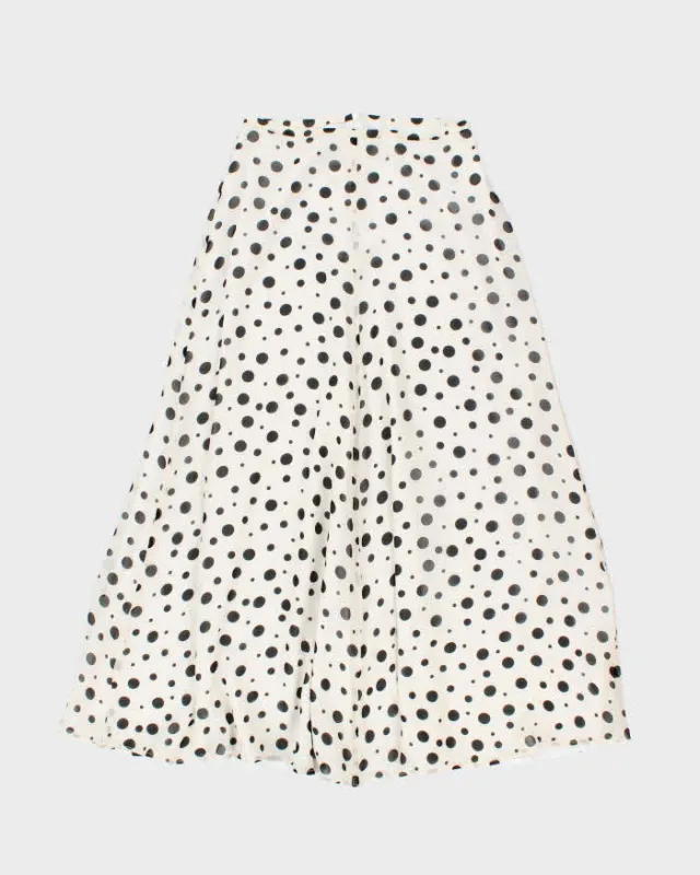 Vintage 90s Jax Polka Dot Skirt - XS sold by Rokit