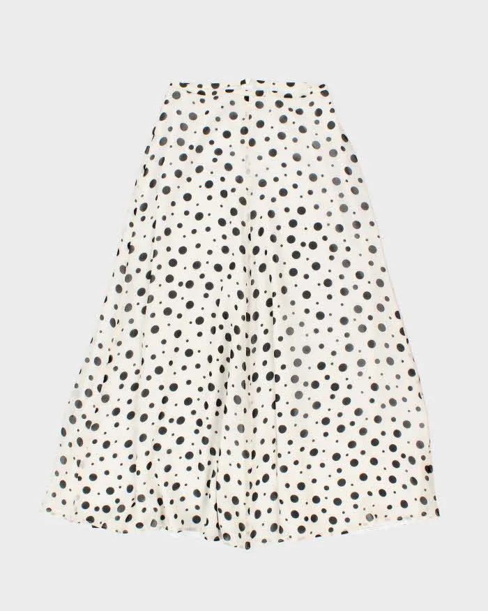 Vintage 90s Jax Polka Dot Skirt - XS sold by Rokit