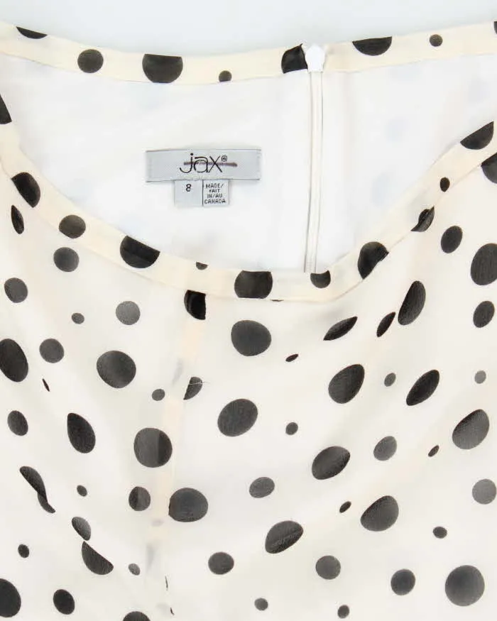 Vintage 90s Jax Polka Dot Skirt - XS sold by Rokit product image thumbnail 5