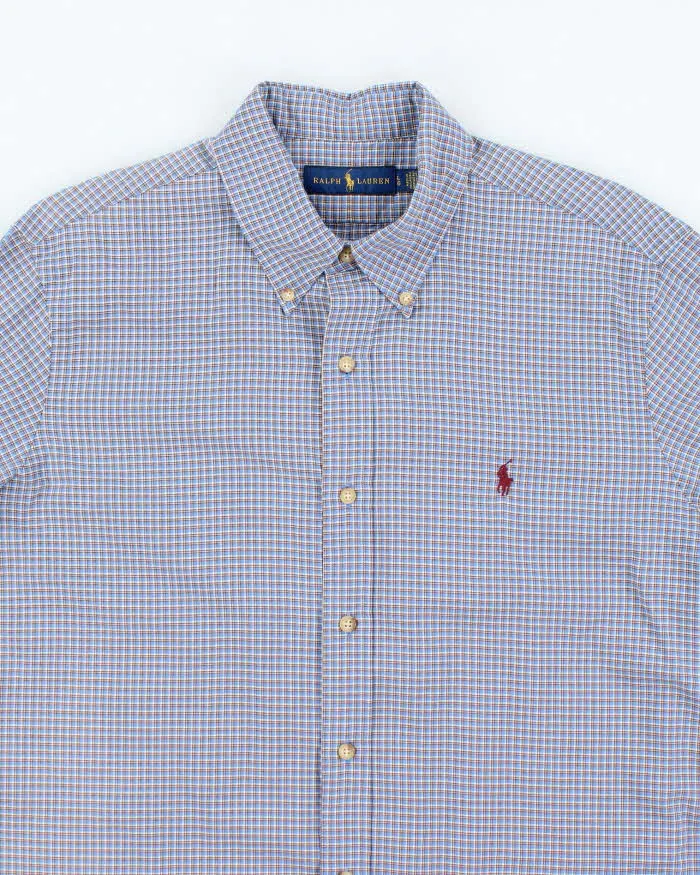 Vintage Ralph Lauren Check Long Sleeve Shirt - L sold by Rokit product image thumbnail 3