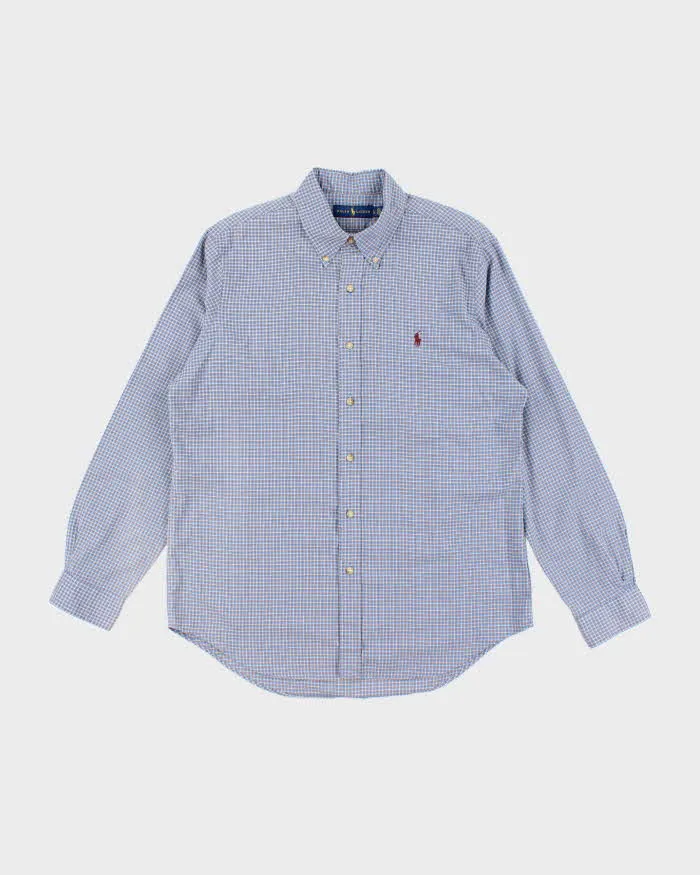 Vintage Ralph Lauren Check Long Sleeve Shirt - L sold by Rokit