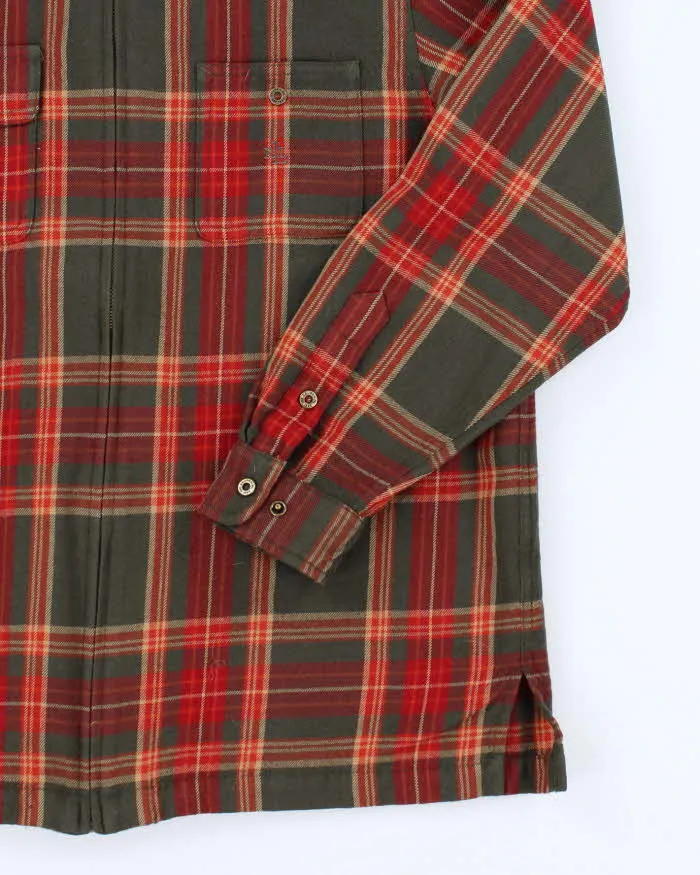 Vintage Ralph Lauren Wool Zip-up Flannel - L sold by Rokit product image thumbnail 4