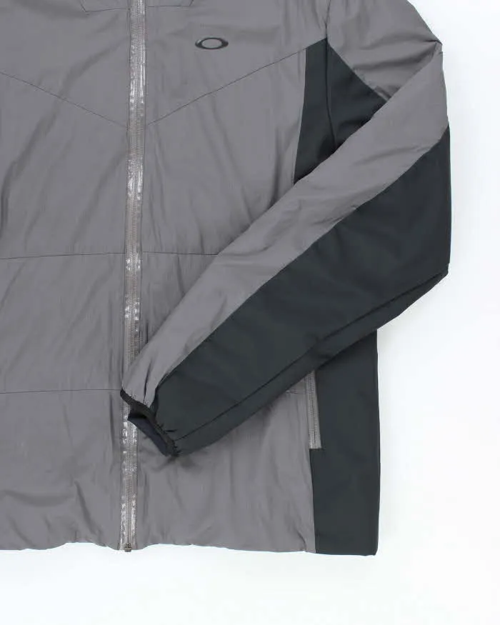 Oakley Grey Hooded Winter Coat - L sold by Rokit product image thumbnail 4