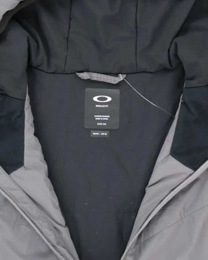 Oakley Grey Hooded Winter Coat - L sold by Rokit product image thumbnail 5