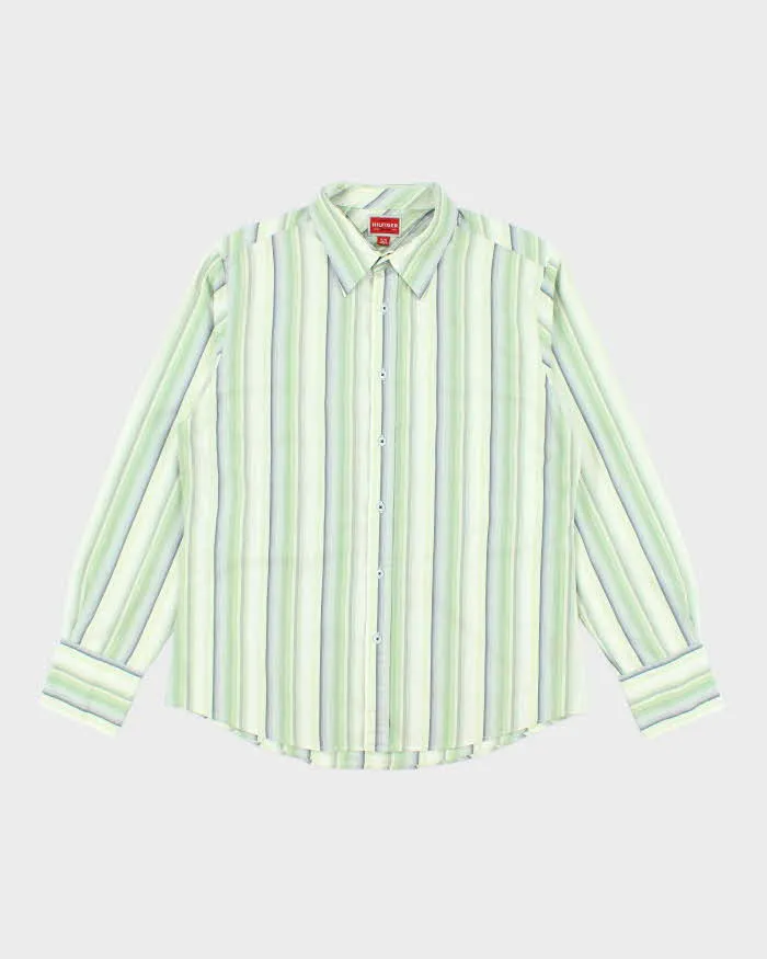 Vintage Y2k 00s Tommy Hilfiger Stripe Shirt - XL sold by Rokit