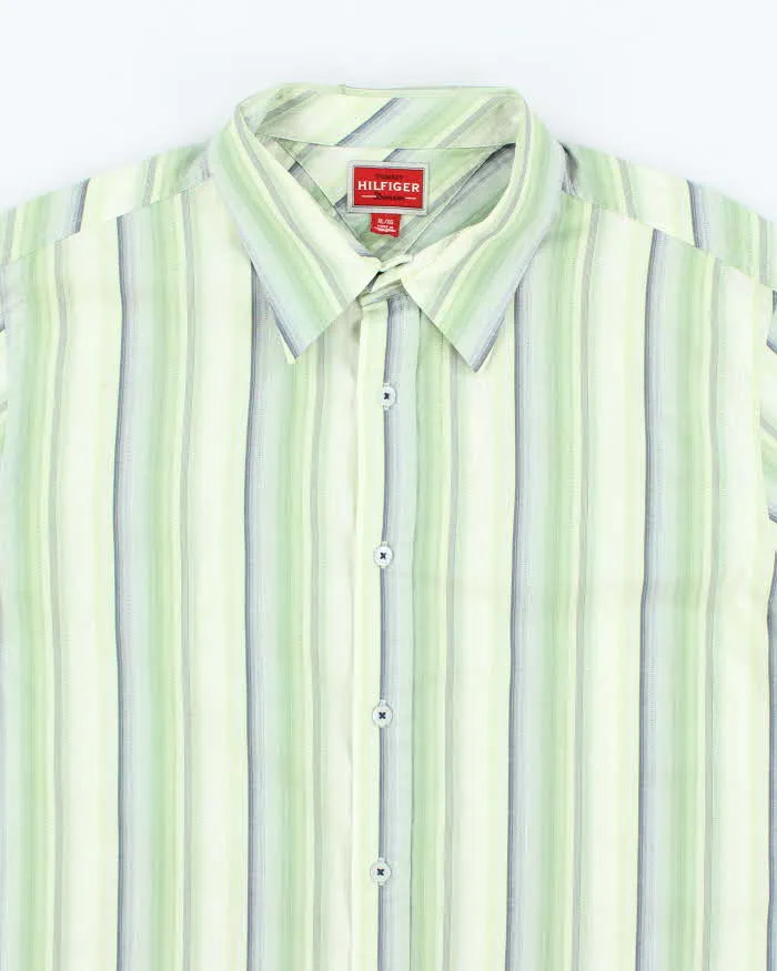 Vintage Y2k 00s Tommy Hilfiger Stripe Shirt - XL sold by Rokit product image thumbnail 3