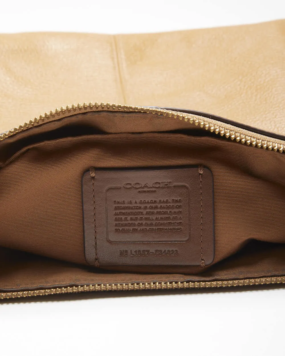 Vintage Y2k 00s Coach Leather Shoulder Bag sold by Rokit product image thumbnail 5