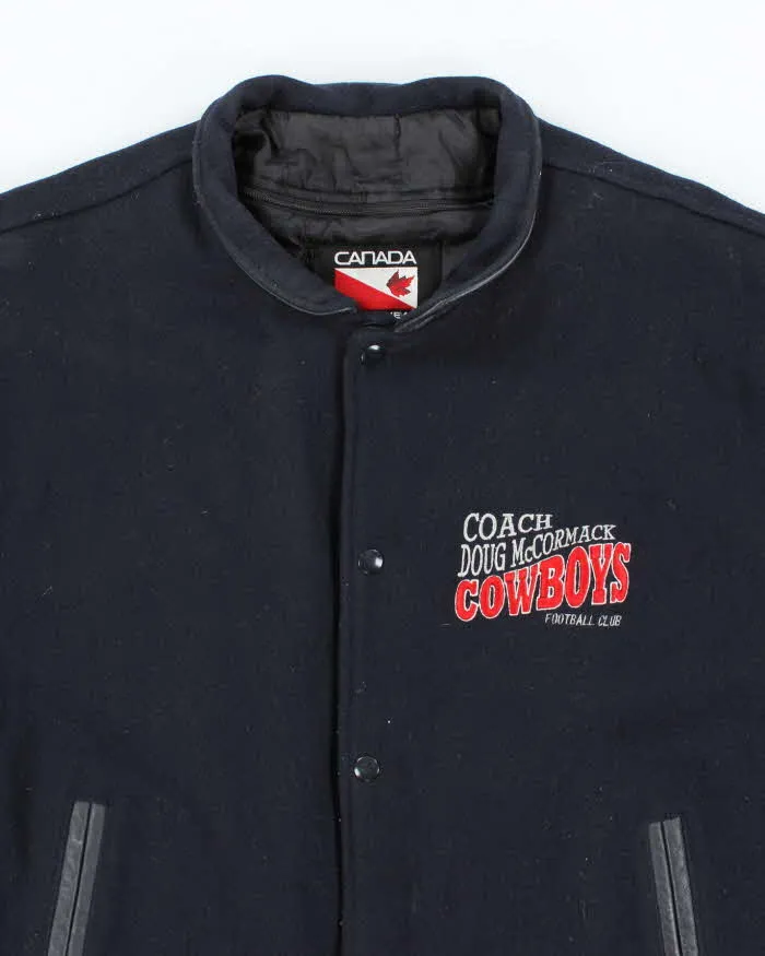 Men's Vintage 1990s Canada Sportswear Leather Varsity Jacket - XL sold by Rokit product image thumbnail 3