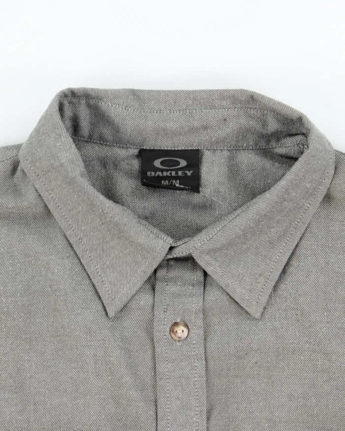Men's Oakley Grey Button Up Shirt - M sold by Rokit product image thumbnail 5