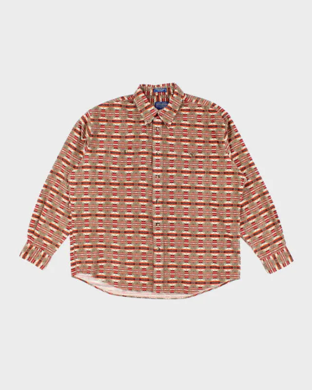 Vintage Pendleton Corduroy Long Sleeve Shirt - XL sold by Rokit