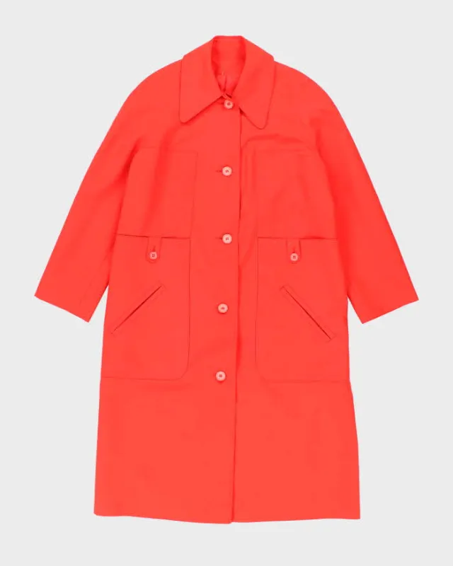 Women's Vintage 1960s Union Label Bright Red Jacket - M sold by Rokit