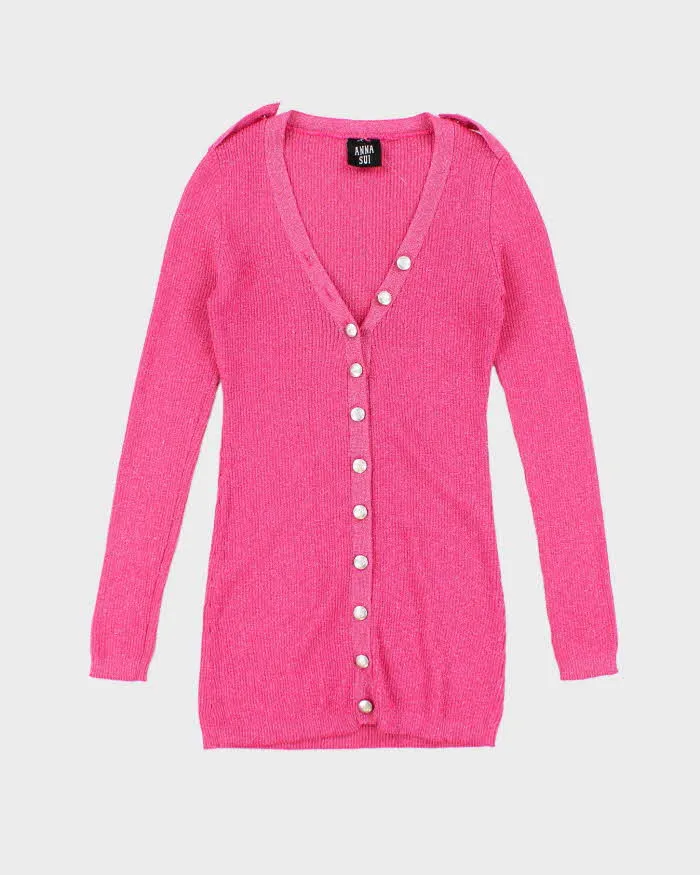 Vintage Anna Sui Glitter Cardigan - XS sold by Rokit