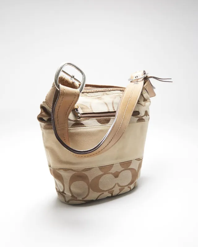 Vintage Y2k 00s Coach Bucket Bag sold by Rokit