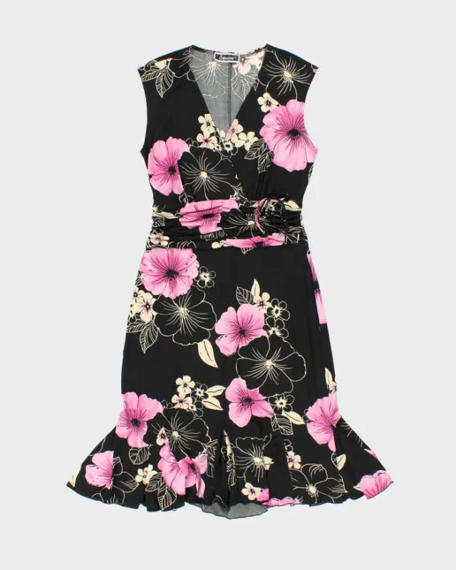 Vintage Y2k 00s Capacino Floral Dress - S sold by Rokit
