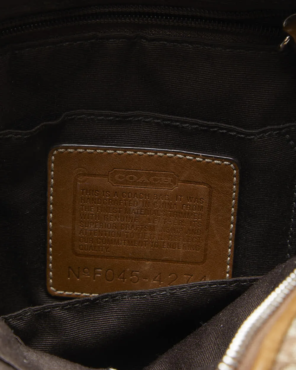 Vintage Y2k 00s Coach Cross-body Bag sold by Rokit product image thumbnail 5