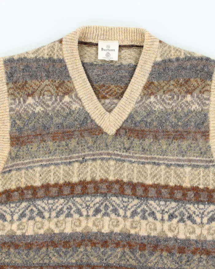 Vintage Burtons Chunky Wool Tank knit - XL sold by Rokit product image thumbnail 3