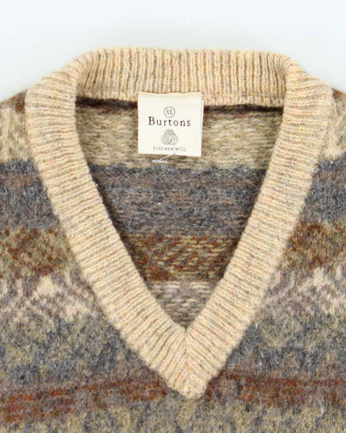 Vintage Burtons Chunky Wool Tank knit - XL sold by Rokit product image thumbnail 5