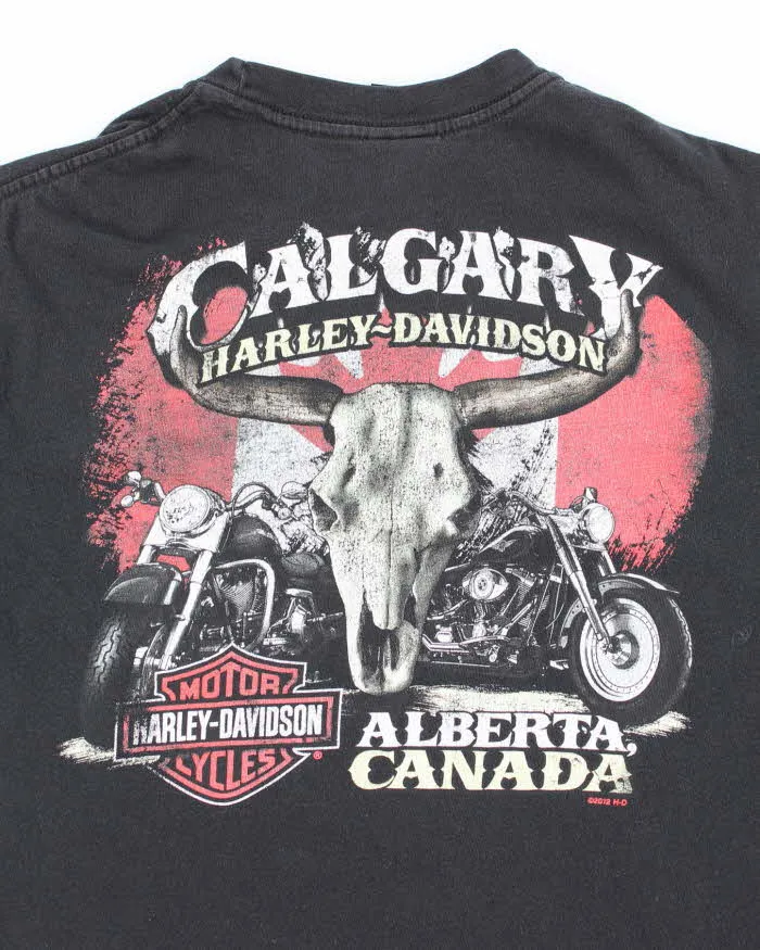 Harley Davidson Black Cotton T-Shirt - M sold by Rokit product image thumbnail 4
