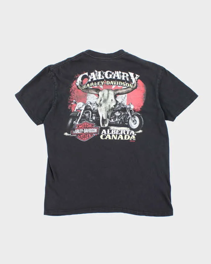 Harley Davidson Black Cotton T-Shirt - M sold by Rokit product image thumbnail 2