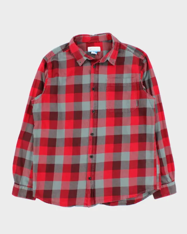 Vintage Columbia Lightweight Flannel Shirt - L sold by Rokit