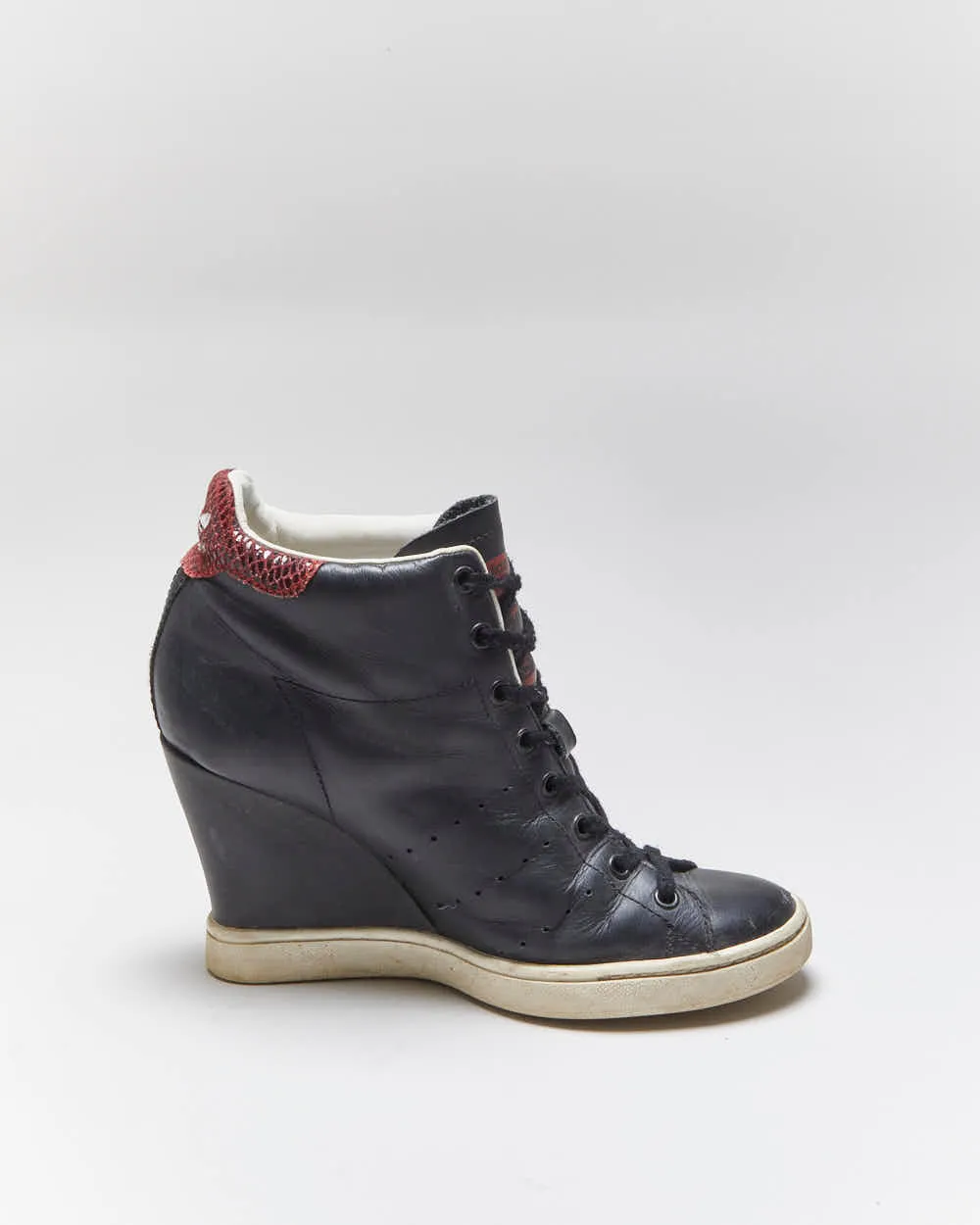 Vintage 00s Adidas Stan Smith Wedge Trainers - UK6.5 sold by Rokit product image thumbnail 2