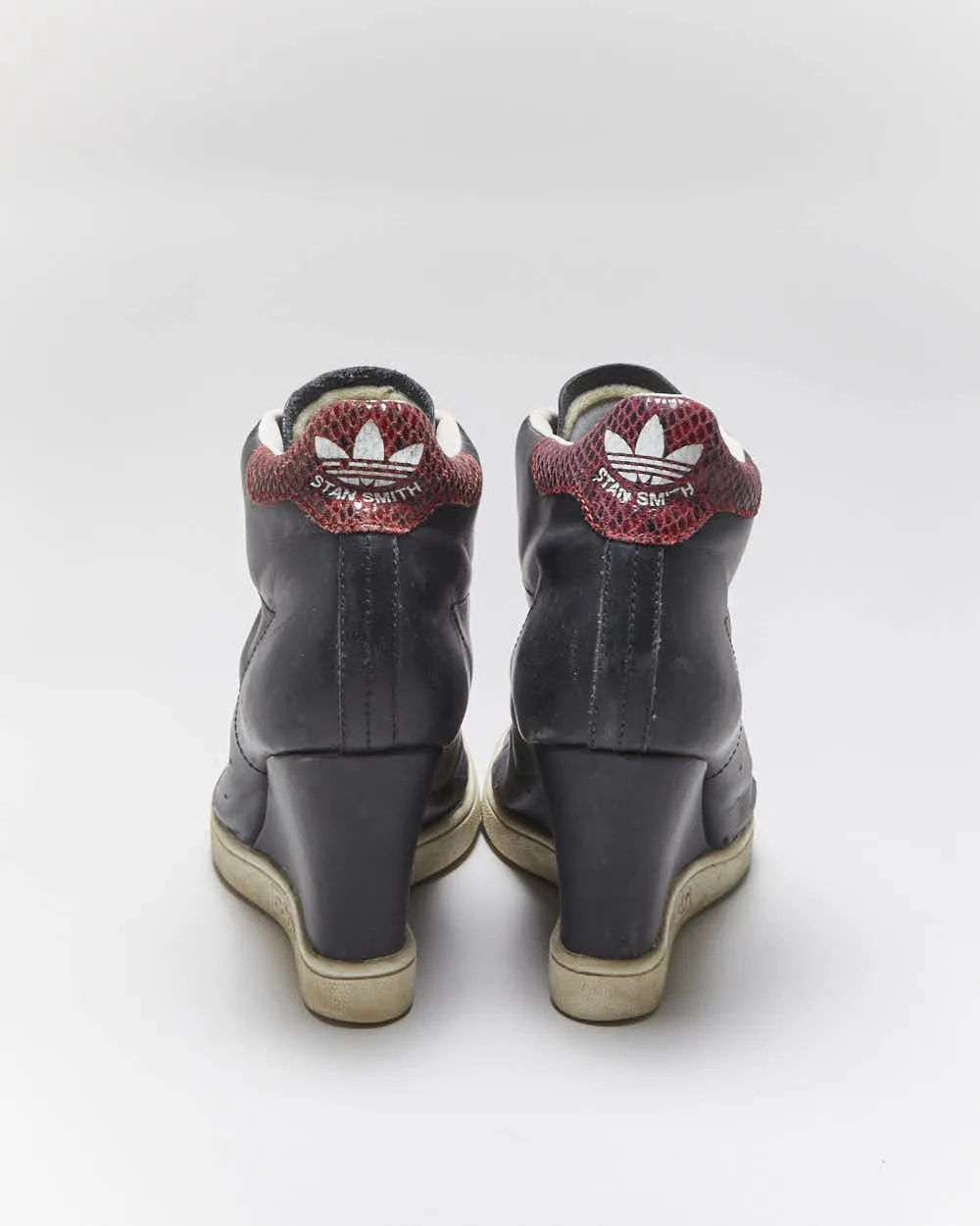 Vintage 00s Adidas Stan Smith Wedge Trainers - UK6.5 sold by Rokit product image thumbnail 4