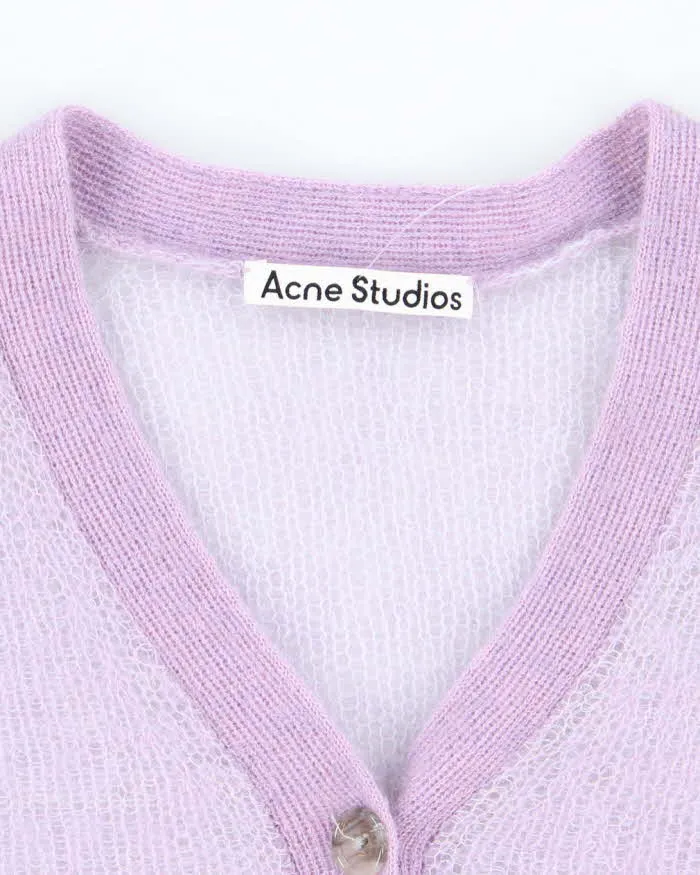 Acne Studios Mohair & Wool Blend Cardigan - L sold by Rokit product image thumbnail 5