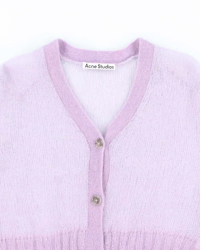 Acne Studios Mohair & Wool Blend Cardigan - L sold by Rokit product image thumbnail 3