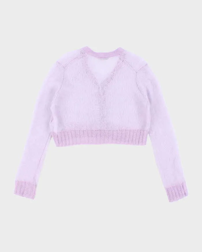 Acne Studios Mohair & Wool Blend Cardigan - L sold by Rokit product image thumbnail 2
