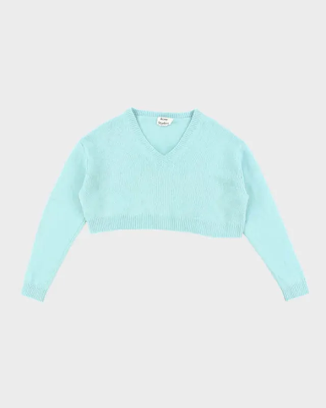 Acne Studios Cropped Wool Jumper - XS sold by Rokit
