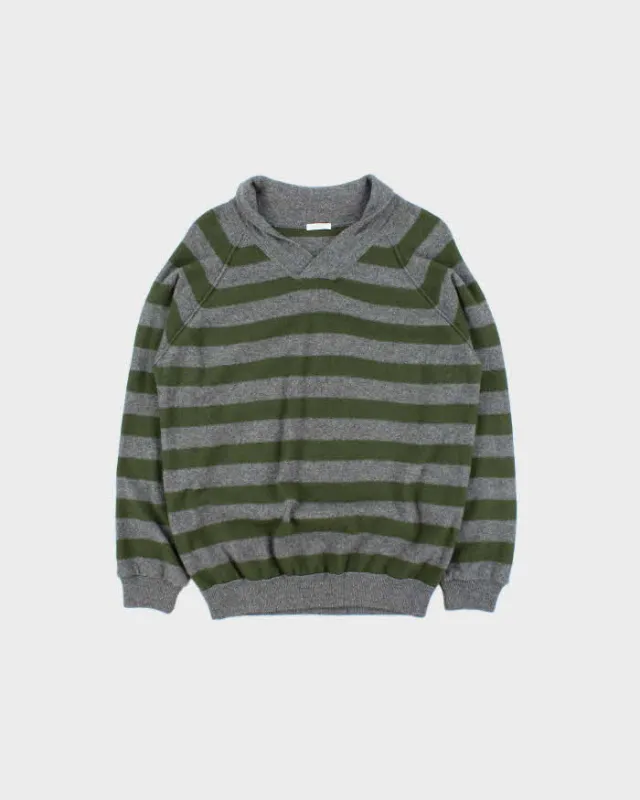 Malo Cashmere Stripe Jumper - M sold by Rokit