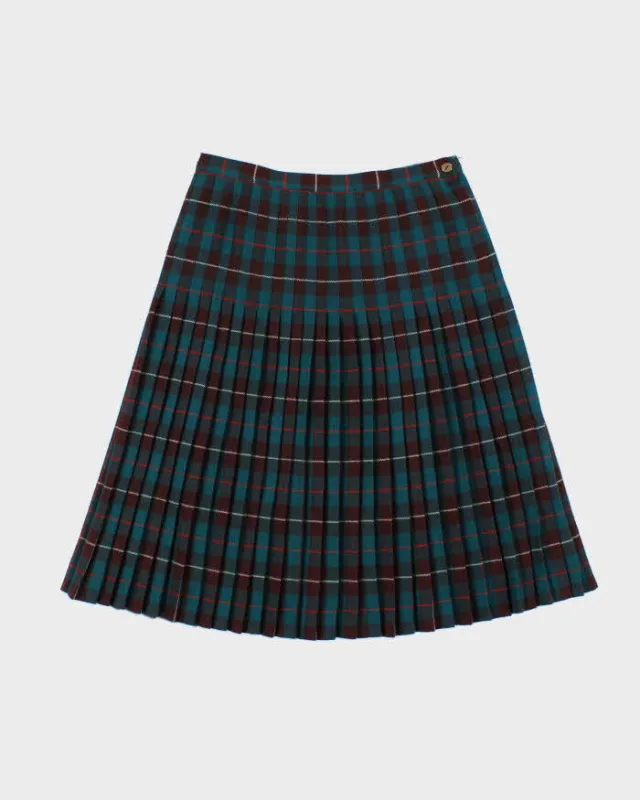 Vintage Scottish Tartan Wool Skirt - XS sold by Rokit
