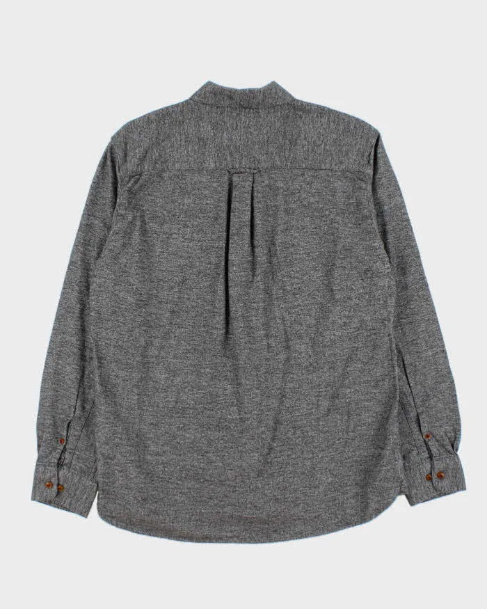 Carhartt Grey 100% Cotton Work Shirt - M sold by Rokit product image thumbnail 2