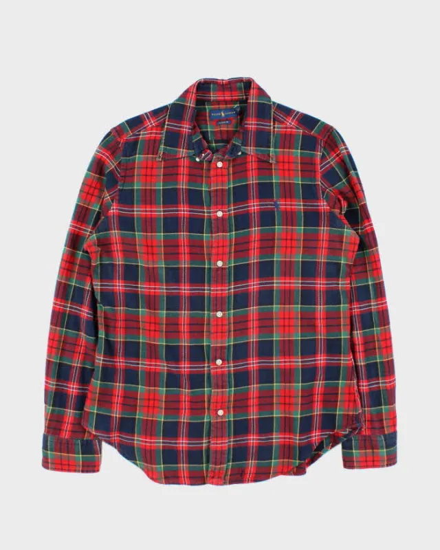 Vintage Ralph Lauren Lightweight Flannel Shirt - L sold by Rokit