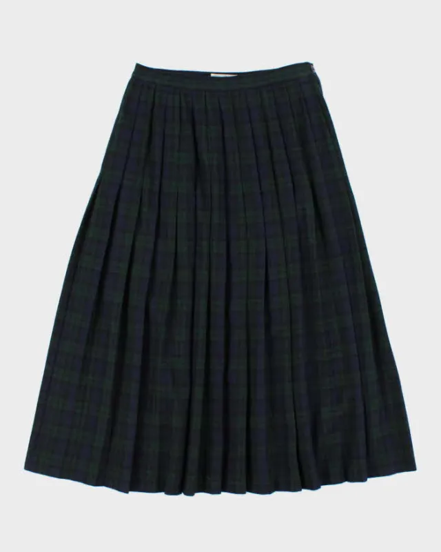 Vintage 80s Mister Leonard Wool Blend Check Skirt - XS sold by Rokit