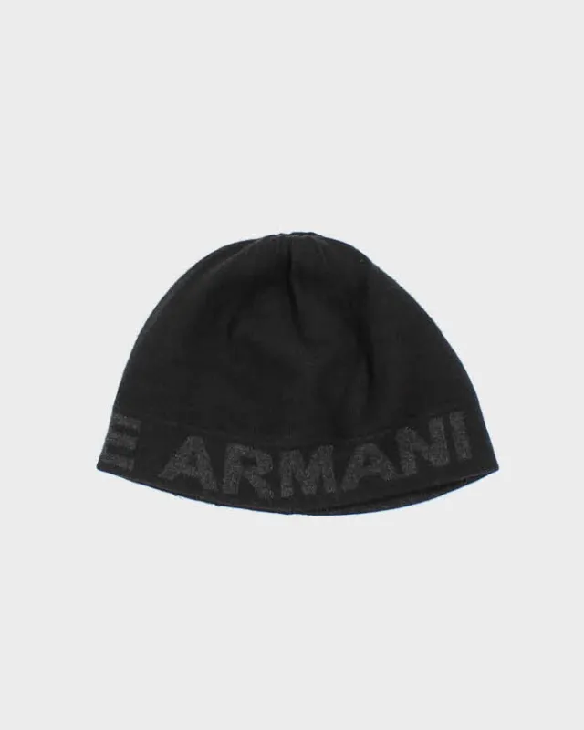 Vintage 00s Armani Exchange Beanie sold by Rokit