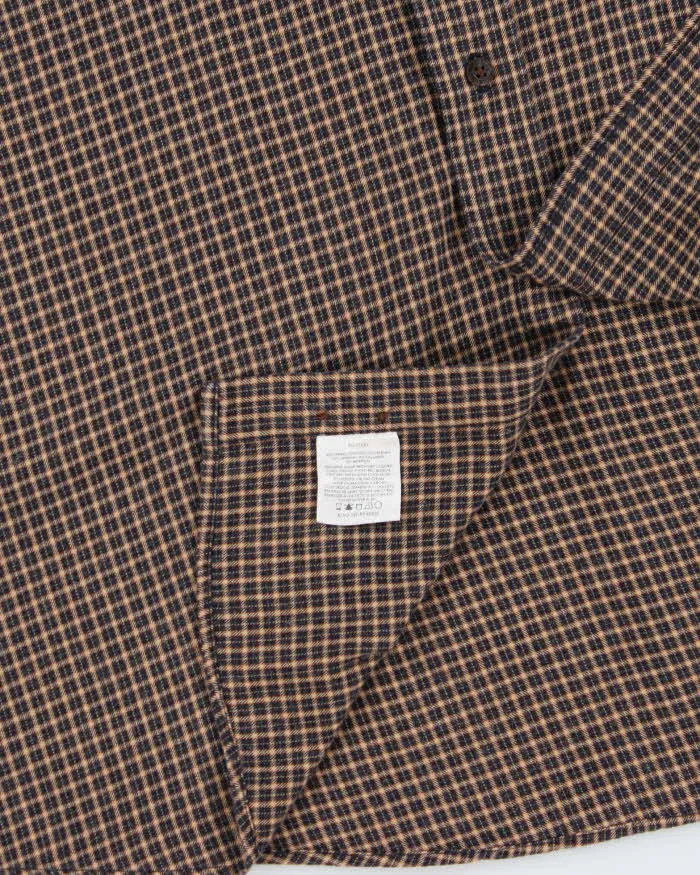Pendleton Brown Plaid Cotton Wool Blend Work Shirt - XL sold by Rokit product image thumbnail 5