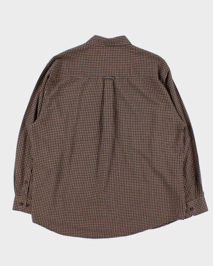 Pendleton Brown Plaid Cotton Wool Blend Work Shirt - XL sold by Rokit product image thumbnail 2