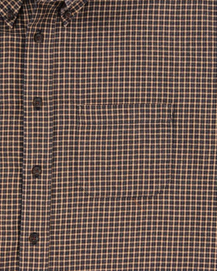 Pendleton Brown Plaid Cotton Wool Blend Work Shirt - XL sold by Rokit product image thumbnail 4