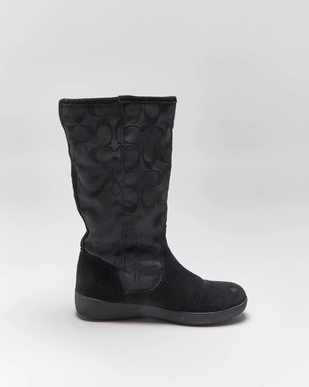 Vintage Y2k 00s Coach Monogram Boots - UK4 sold by Rokit product image thumbnail 2