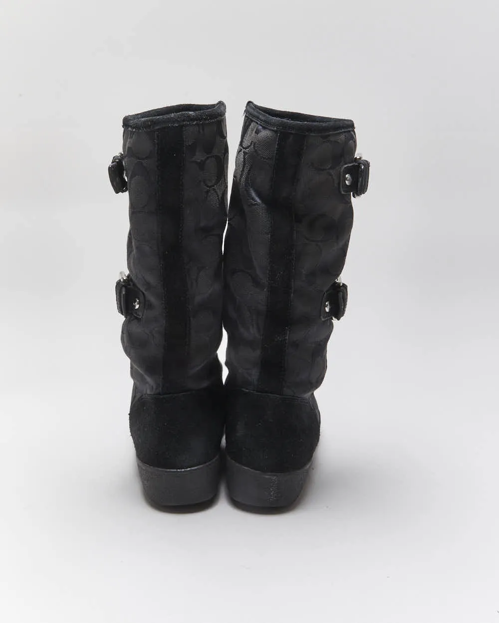Vintage Y2k 00s Coach Monogram Boots - UK4 sold by Rokit product image thumbnail 4