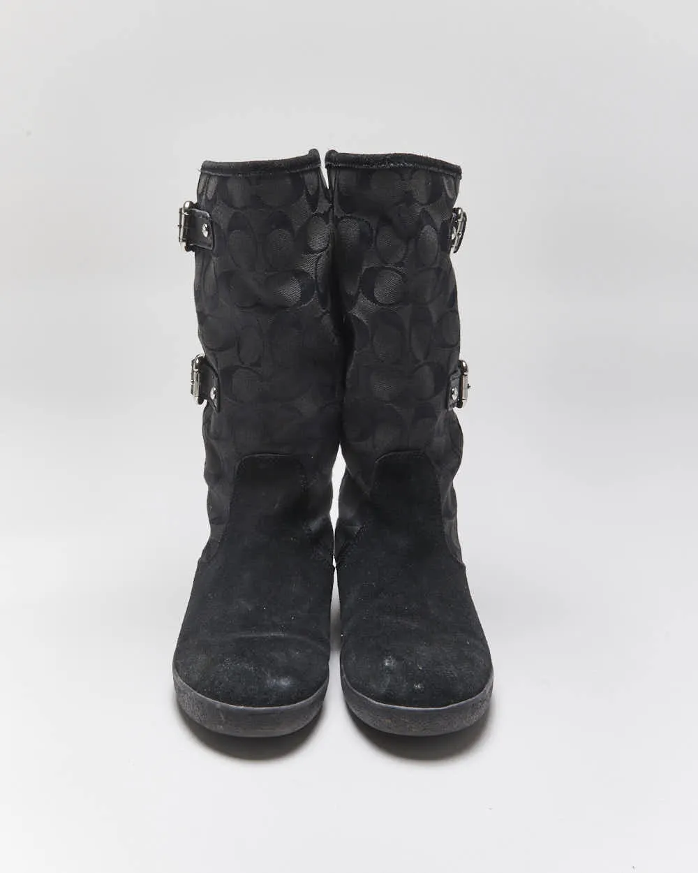 Vintage Y2k 00s Coach Monogram Boots - UK4 sold by Rokit product image thumbnail 3