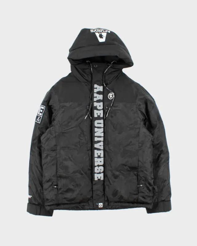 Aape By A Bathing Ape Goose Down Hooded Puffer Jacket - L sold by Rokit