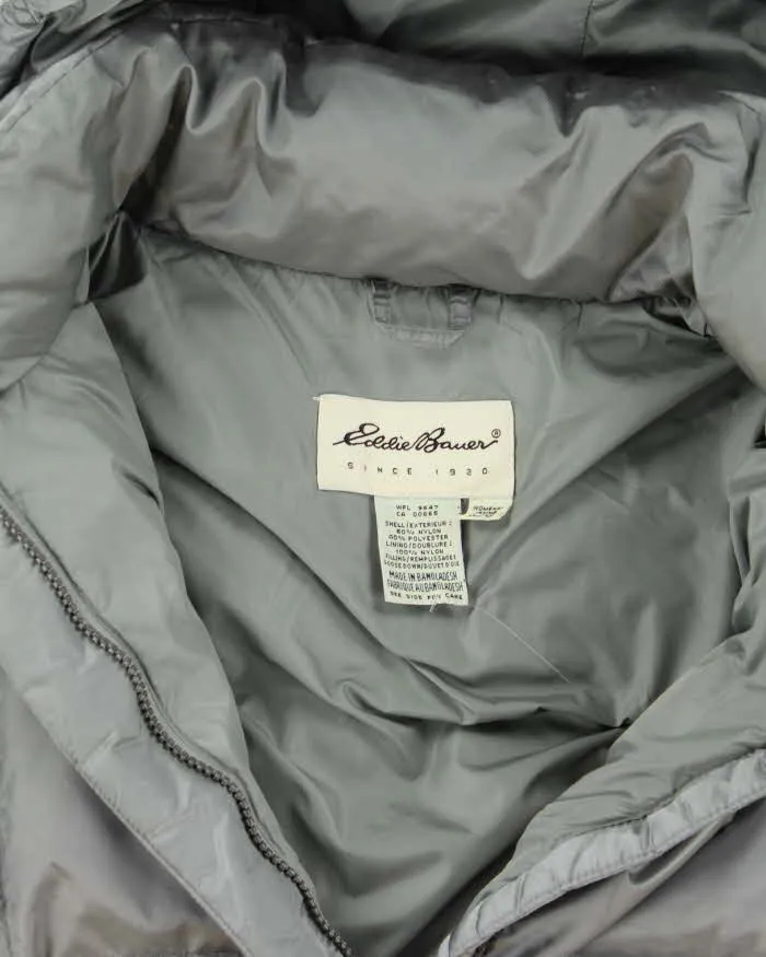 Vintage 90s Eddie Bauer Silver Down Puffer Jacket - M sold by Rokit product image thumbnail 4