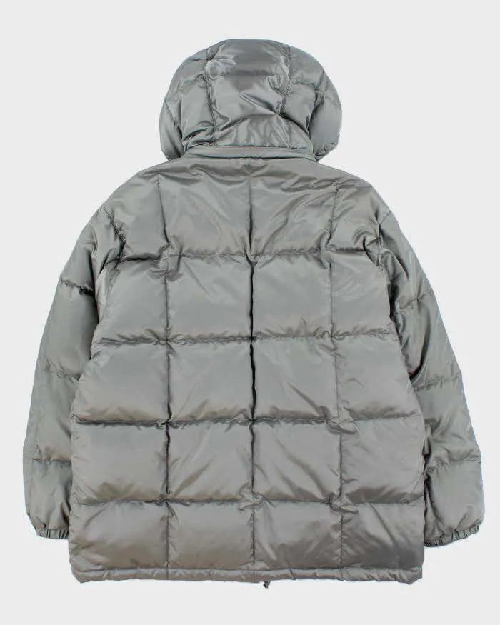 Vintage 90s Eddie Bauer Silver Down Puffer Jacket - M sold by Rokit product image thumbnail 2