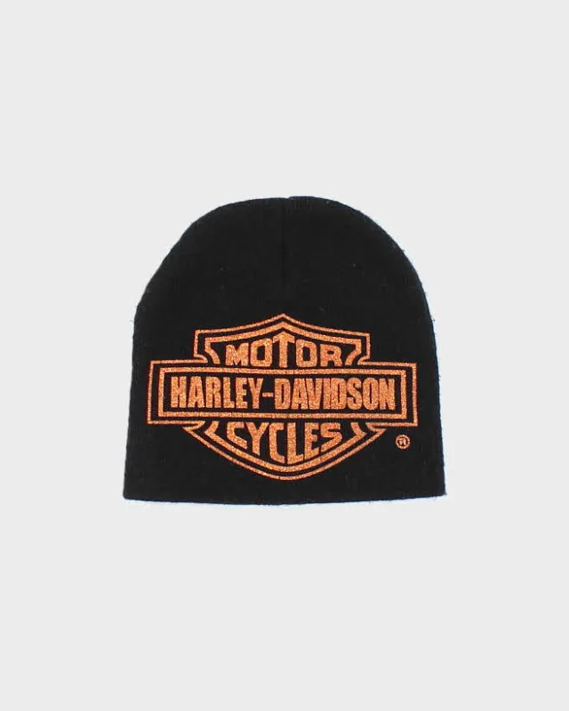 Vintage Y2k 00s Harley Davidson Beanie sold by Rokit