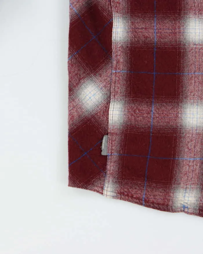 Icebreaker Burgundy Plaid Work Shirt - L sold by Rokit product image thumbnail 5