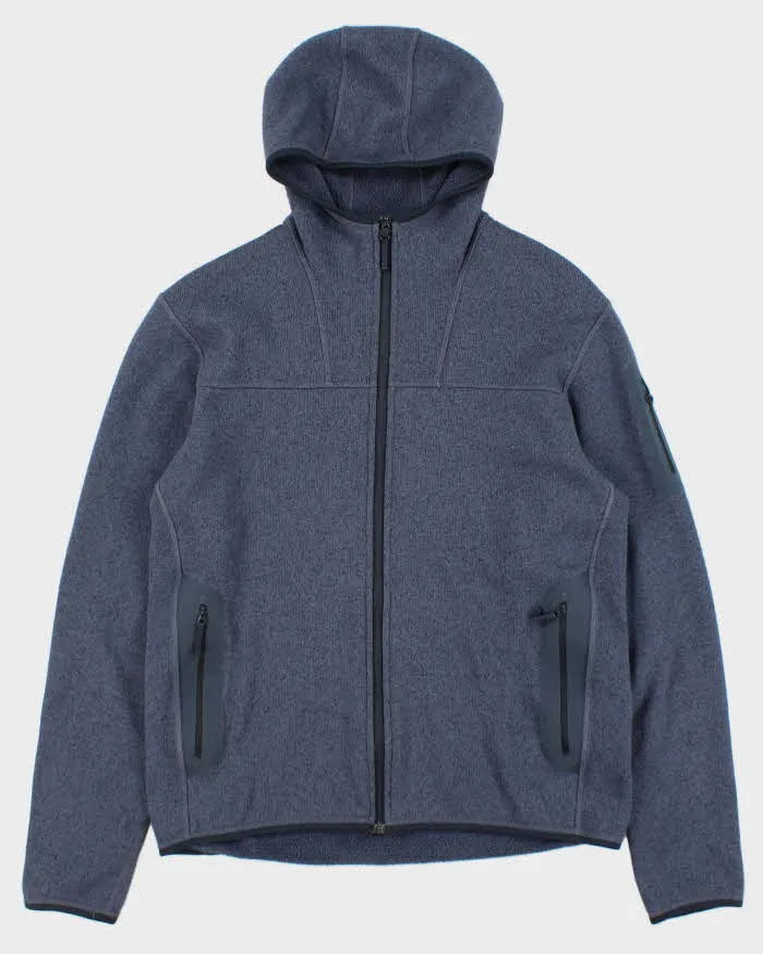 Men's Arc'Teryx Slate Blue Zip Up Fleece - L sold by Rokit