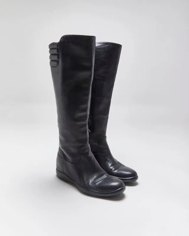 Vintage 90s Prada Biker Boots - Uk3 sold by Rokit